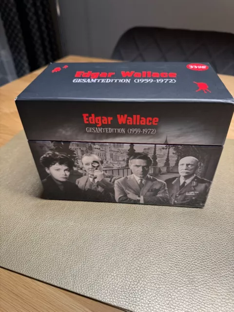 Edgar Wallace Gesamtedition DVD Box wie NEU 33 Filme 1959-1972 London Krimi GB !