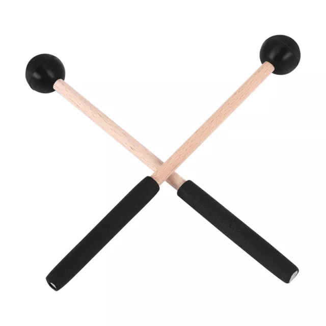 Unbranded 4 Note Wooden Tongue Drum / Log Drum / Tone Drum Box w/ Mallets