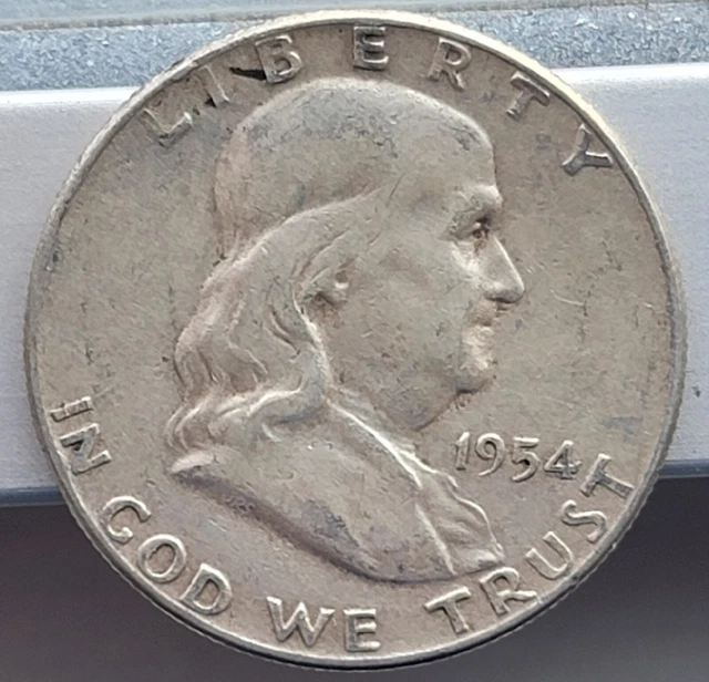 1954 Franklin Silver Half Dollar