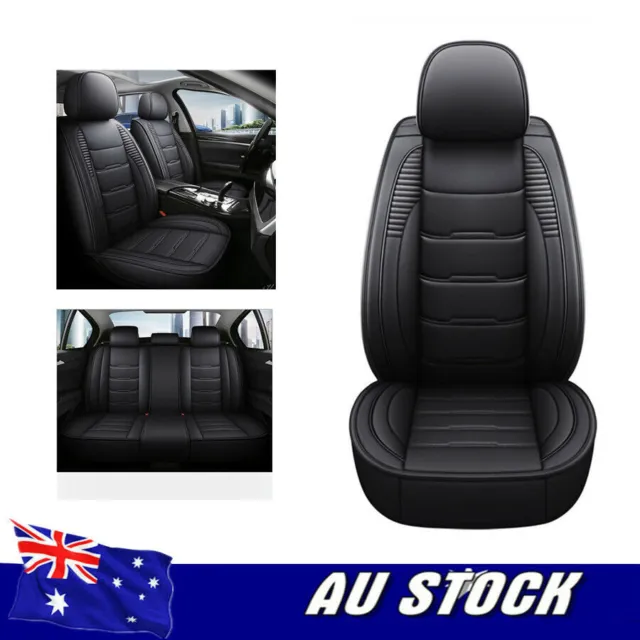 PU Leather Front+Rear 5-Seat Car Cushion Seat Covers Car-styling Full Surrounded
