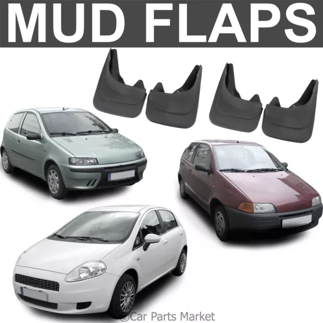 Mud Flaps Splash guard for Fiat Punto mudguard set of 4x front and rear