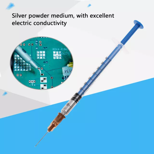 0.2mL Conductive Silver Paste Adhesive Silver Paint Pen For Keyboard PCB Repair√