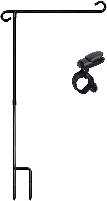 Garden Flag Stand,Flag Banner Stands,Decor Pole Stand,Yard Flag Pole Small, Bann