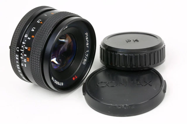 Contax 50mm1.7 MM T* Carl Zeiss Planar für AX RX Aria 159 ST S2b 6788516