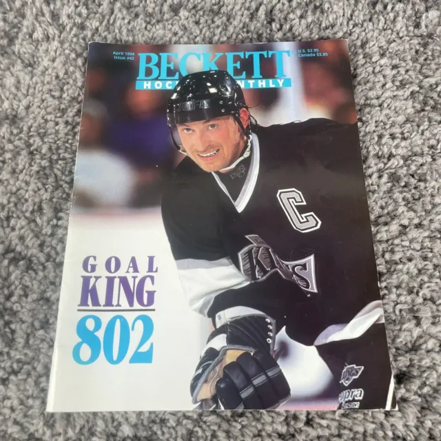 Beckett Hockey Monthly #42 WAYNE GRETZKY April 1994