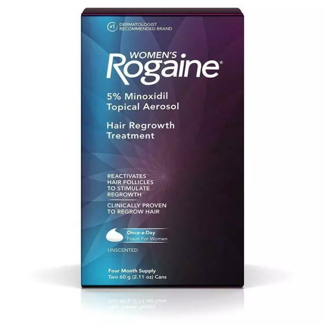 ROGAINE Womens 5% Minoxidil Topical Hair Regrowth Treatment - 2.11oz