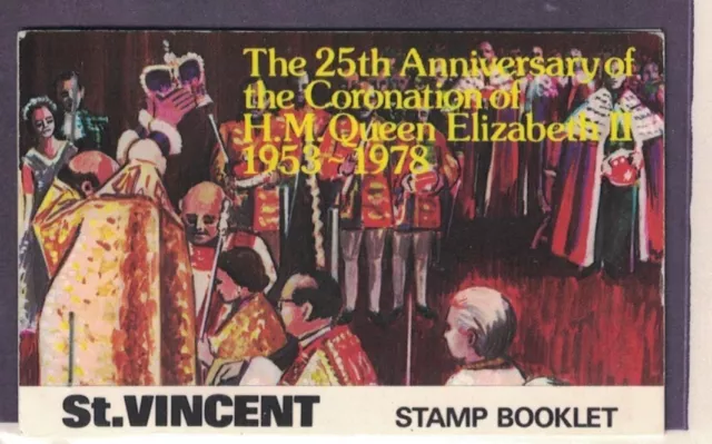 St Vincent 528 - 531 - Queen Elizabeth II Coronation. MNH. OG. #02 STVIN528b