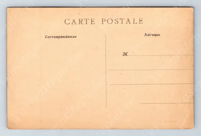Wd2 Postcard 1940's ?  Pougues Les Eaux Route De Paris FH Edition 025a 2