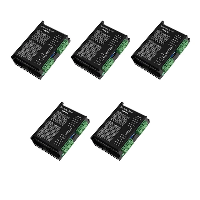 5pcs DM556 Digital Stepper Motor Driver 2 Phase 5.6 One for 57 86 W6P1