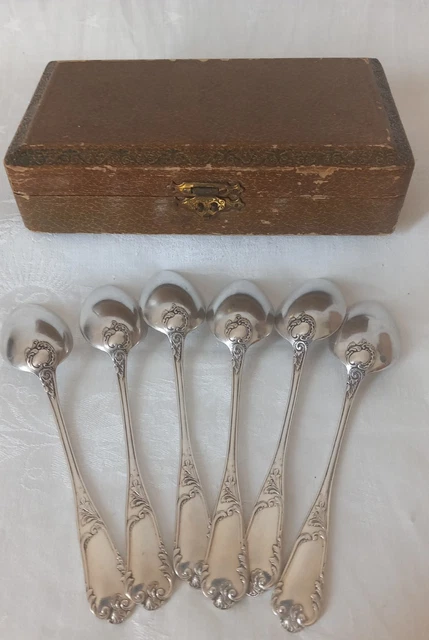 Coffret de 12 cuillères à café Métal argenté 18G