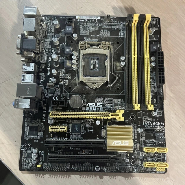 OEM I/O Shield For backplate ASUS B85M-E R2.0 Motherboard Backplate IO