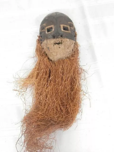 African Kumu / Komo Mask from the DRC (Congo) 22" Tall