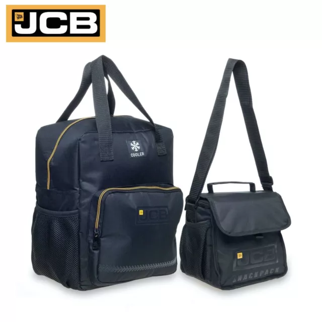 JCB Cool bag Lunch Bag Thermal Insulated Cool Box Bag Travel Bag Grab Handle