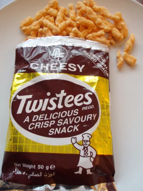 Snack riso 48x pkts Malta Maltese Twistees Formaggio al forno SENZA GLUTINE SCATOLA COMPLETA 3