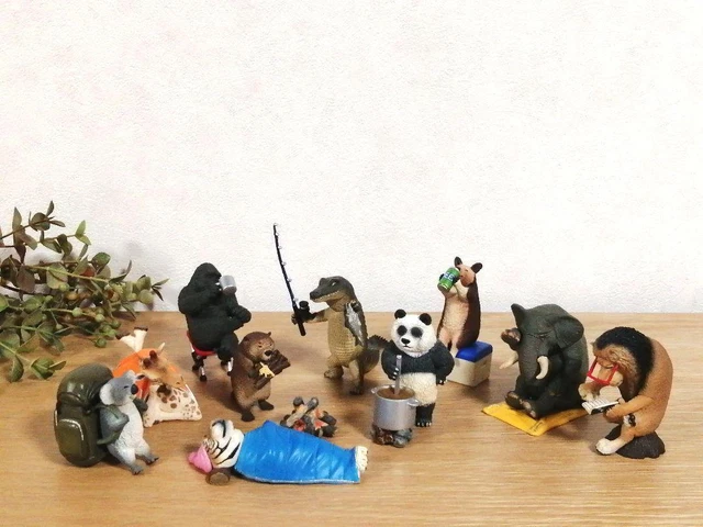 Set completo del campo degli animali