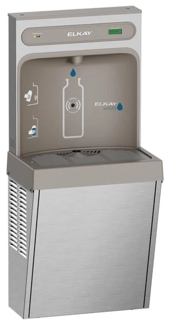 Elkay LZ8WSSSMC EZH2O 8GPH Surface Mounted Hands - Stainless Steel