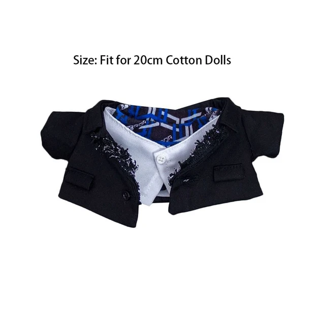 Pantaloncini Top Vestiti per bambole 20cm Outfit Vestiti di peluche 3