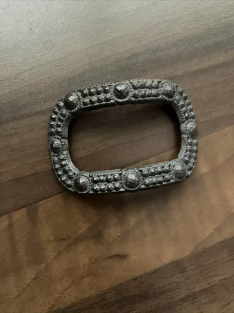 Antique Metal Shoe Buckle 6.5cm X 4.5cm