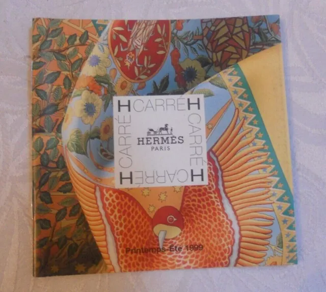 livret carré hermès paris printemps été 1999 français catalogue hermès paris