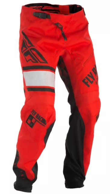 Fly Racing MX Motocross MTB/BMX 2018 KINETIC Era Pants (Red) Size 22