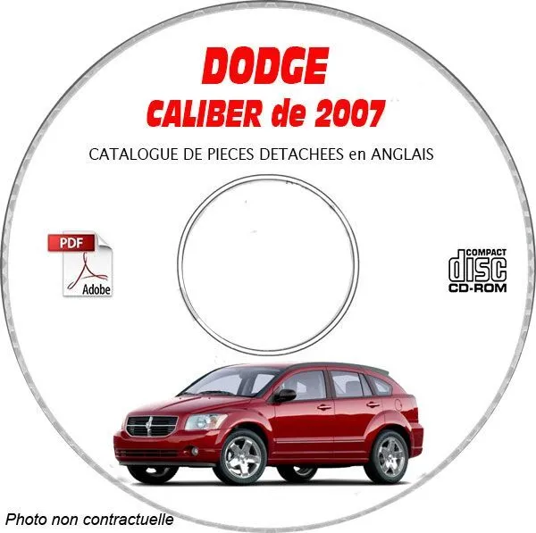 CALIBER 07 - Catalogue Pieces CDROM DODGE Anglais Expédition - --, Support - CD