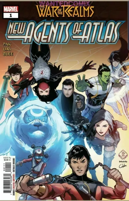 War Of Realms New Agents Of Atlas #1 (Of 4) First Print Marvel Comic Book 2019