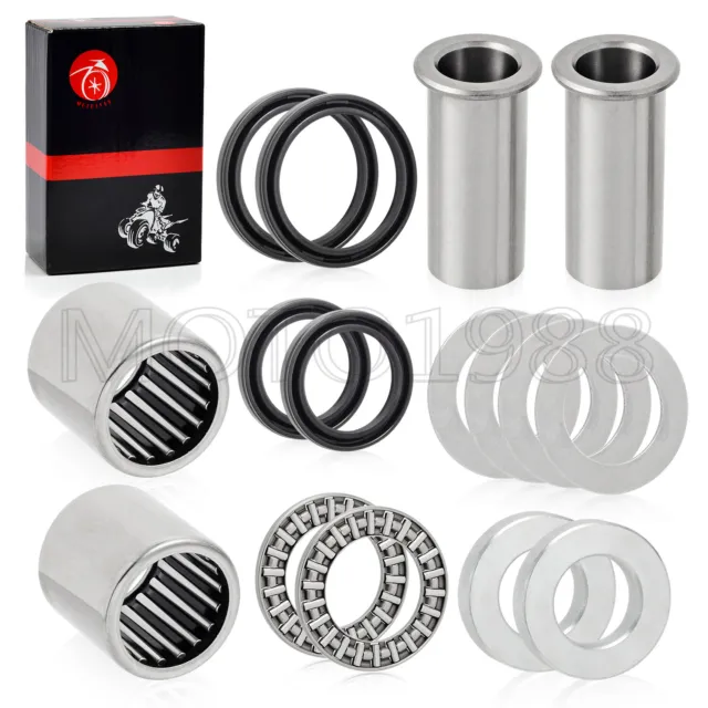 Swing Arm Bearings Seals Rebuild Kit for Suzuki RM125 RM250 96-08 RMZ250 RMZ450