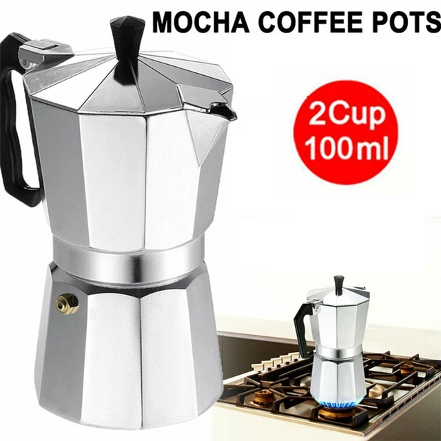 ESPRESSO MAKER STOVE Top Coffee Percolator Moka Pot , Stove Top