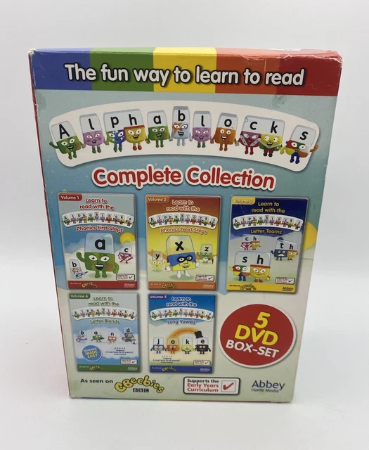 alphablocks DVD 5枚組 Complete Collection ALPHABLOCKS VOLUME 5 LONG VOWELS DVD KIDS CBEEBIES | eBay