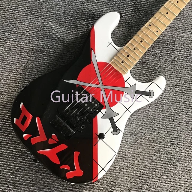 POPULAR ELECTRIC GUITAR ST Maple Fretboard Dot Inlay FR Bridge 22 Frets