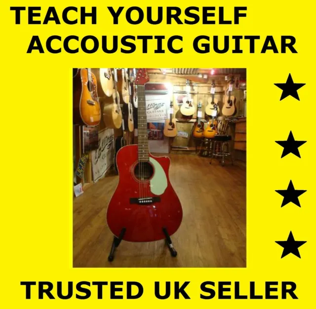 D017 Teach Yourself Acoustic Guitar - Instructional DVD