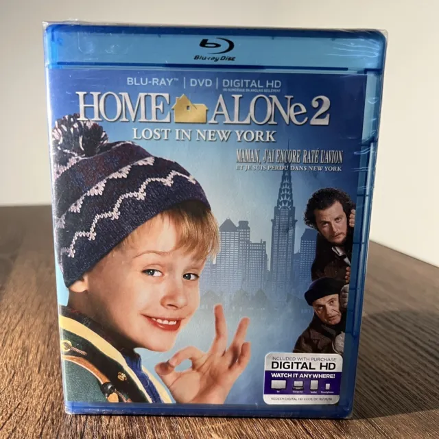 Home Alone 2 : Lost in New York - Blu-ray / DVD - 2015 - 2-Disc - Sealed - New