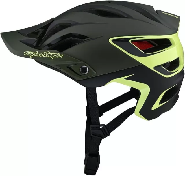 Troy Lee Designs A3 Uno Half Shell Bike Helmet W/MIPS Glass Green XS/SM