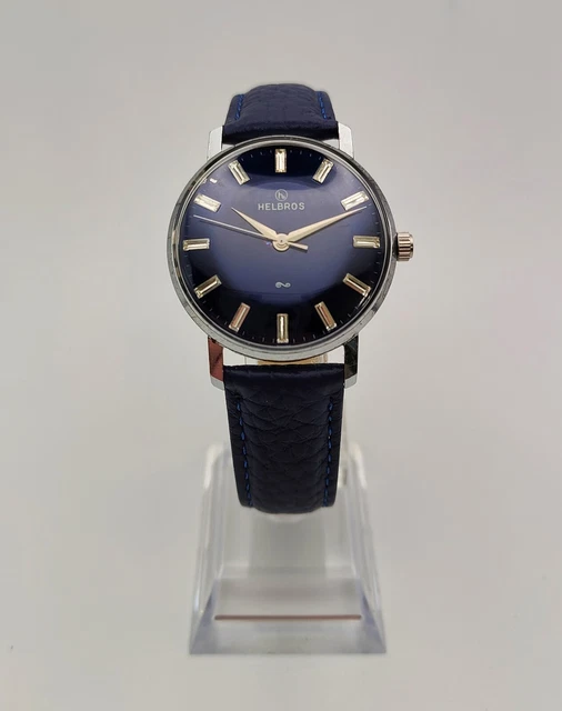 Montre Homme Hellbros à Quartz Vintage - Rare - État "AS IS" (Telle Quelle) - Occasion
