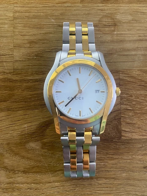 Gucci 5500 hotsell xl men's watch