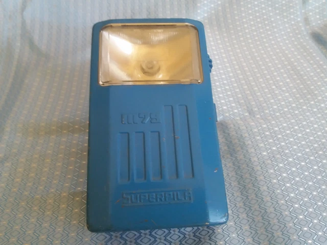 TORCIA Campeggio Ferrovie SUPERPILA M79 Lampada PILA Portatile Vintage Design