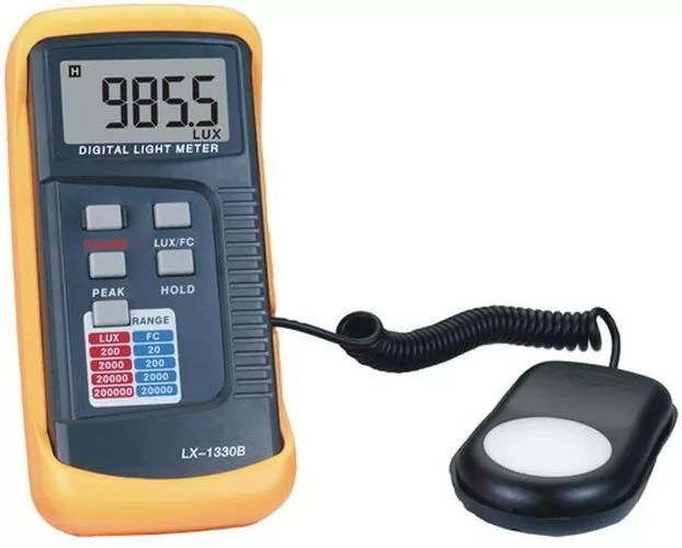 Luxmeter Lichtmeter Lichtmessung Helligkeitsmesser Lichtmessung Lu5