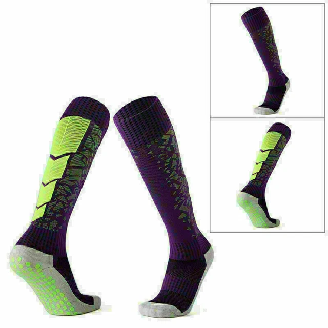 Men Over Knee High Socks Baseball Hockey Rugby Football Soccer Sports Long Sock