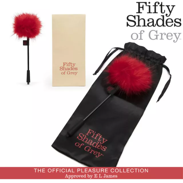 Fifty Shades of Grey piuma SOLLETICATORE fetish Faux Feather Tickler plume TOYS