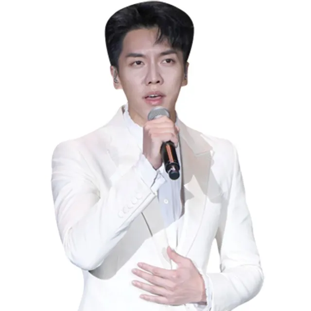 Lee Seung-Gi (White Outfit) Half Body Buddy Cutout