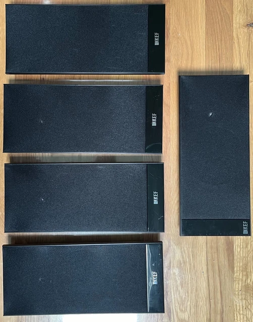 KEF T105 5.1 Home Theatre Speaker System Package 5xKEF T101 + KEF T2