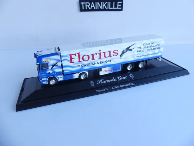 HERPA CAMION SCANIA Hauber, Der Oelprinz 1/87, Train Electrique, Ho
