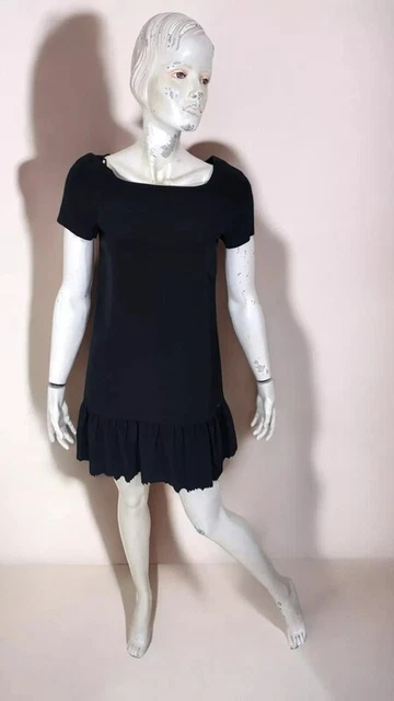 Robe Cop Copine Taille 36 Beige/marron - Manches Courtes, Velours, Style Casual, Très Bon état