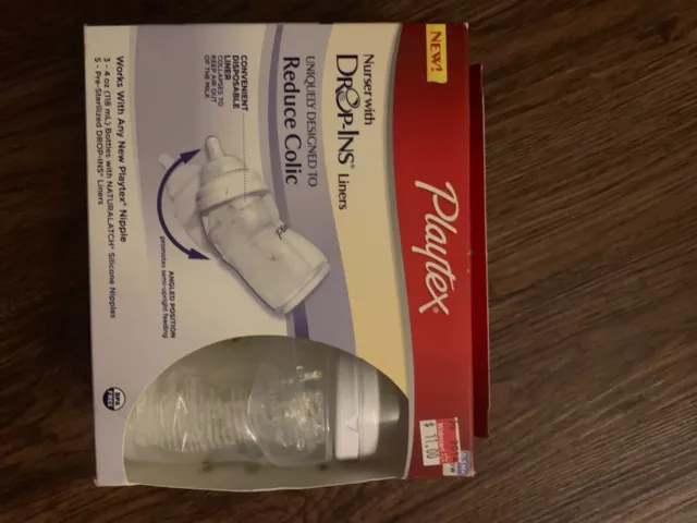 Playtex BPA Premium Nurser Bottles With Drop in Liners 3 Count