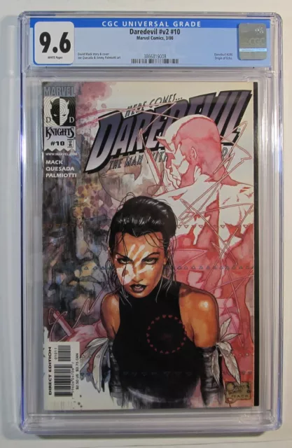 DAREDEVIL # 10 CGC 9.6 NM+ MARVEL 2000 1st COVER & ORIGIN OF ECHO MAYA LOPEZ