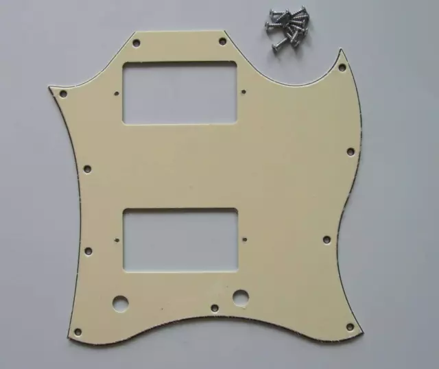 Standard SG Full Face Pickguard for SG SPECIAL Guitar Aged White