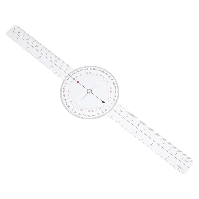 ROTARY GONIOMETER FLEXIBLE Goniometer Ruler Angle Ruler Goniometer ...