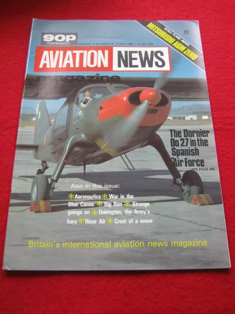 AVIATION NEWS - RIVER AIR - 27 Dec 1985 v 14 # 16