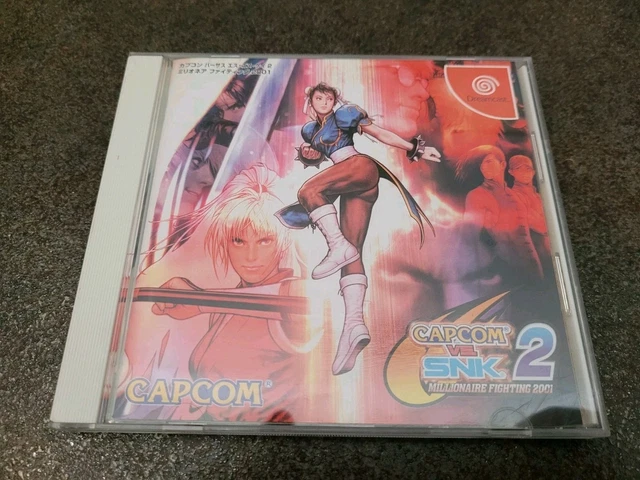 Trader Games - CAPCOM VS SNK 2 MILLEMIUN FIGHTING 2001 SEGA DREAMCAST Dc Ntsc Japan Complete With Spin Card Good Condition