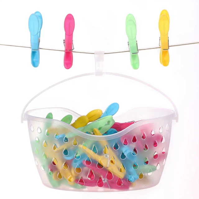 Juego de 36 piezas multicolor para ropa de plástico - agarre fuerte